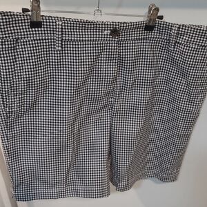 Talbots Black and White Gingham Women’s Shorts